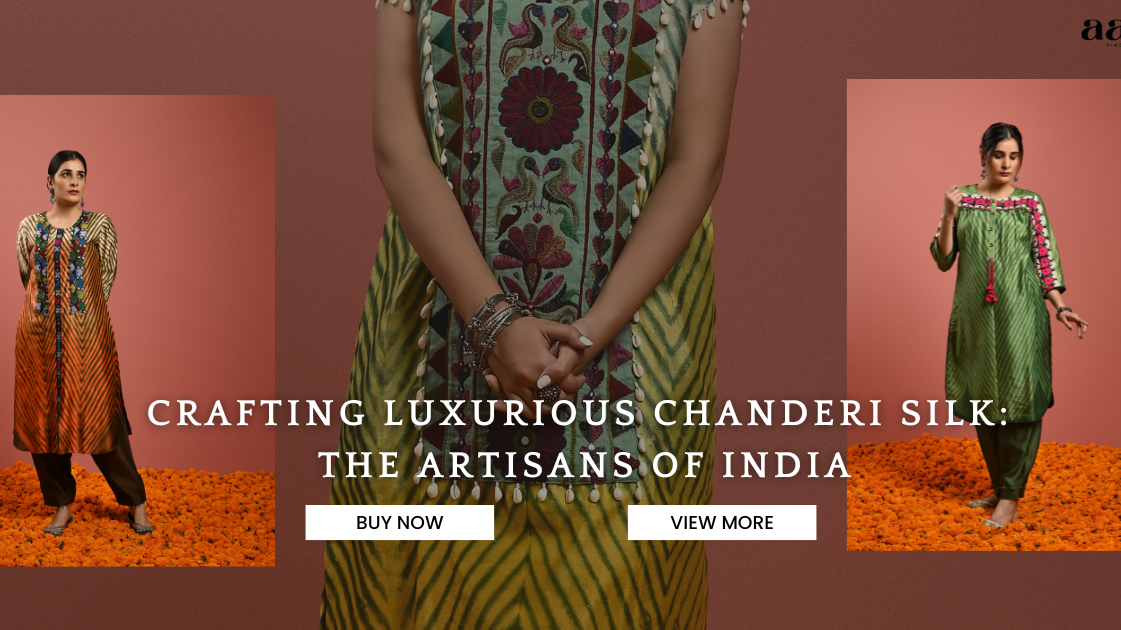 Crafting Luxurious Chanderi Silk: The Artisans of India